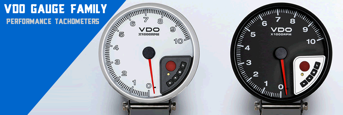 VDO PRT Performance Tachometers Gauges